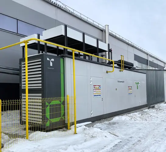 Газопоршневая электростанция 1x635 кВт